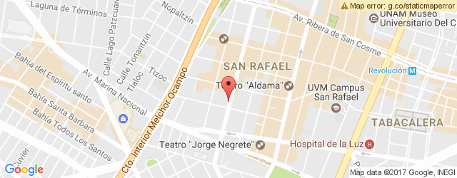 Mapa de ubicación de PIZZA POLL, SAN RAFAEL