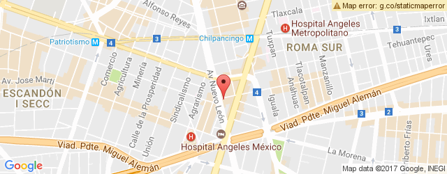 Mapa de ubicación de LA CASA DE LAS ENCHILADAS, BAJÍO