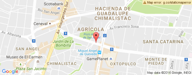 Mapa de ubicación de CAFÉ GANDHI, QUEVEDO