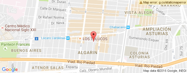 Mapa de ubicación de EL FOGÓN ARGENTINO