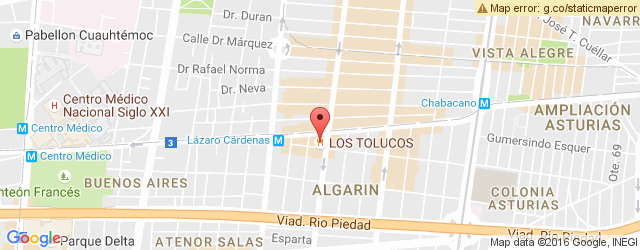 Mapa de ubicación de LOS TOLUCOS