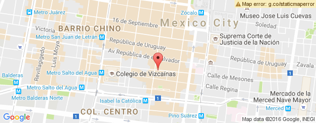 Mapa de ubicación de LA VAQUITA