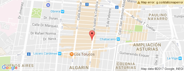 Mapa de ubicación de EL SALÓN DE LA OBRERA