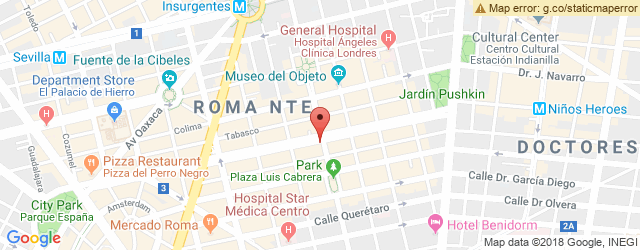 Mapa de ubicación de EL DIEZ, ROMA