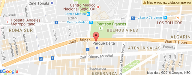 Mapa de ubicación de CIELITO QUERIDO CAFÉ, PARQUE DELTA
