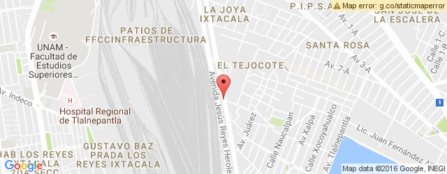 Mapa de ubicación de LA HERRADURA