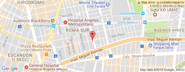 Mapa de ubicación de CAFÉ COLÓN