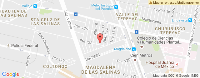 Mapa de ubicación de LA TORRE BISTRO