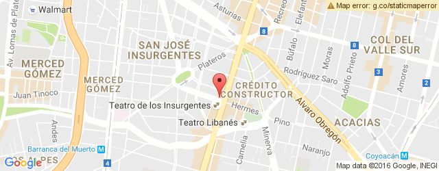 Mapa de ubicación de EL DIEGO, INSURGENTES SUR
