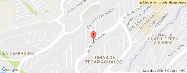 Mapa de ubicación de CAFÉ SOCIETY, TECAMACHALCO II