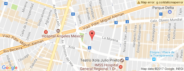 Mapa de ubicación de LAS GUACAMAYAS