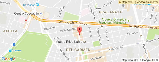 Mapa de ubicación de CENTENARIO 107
