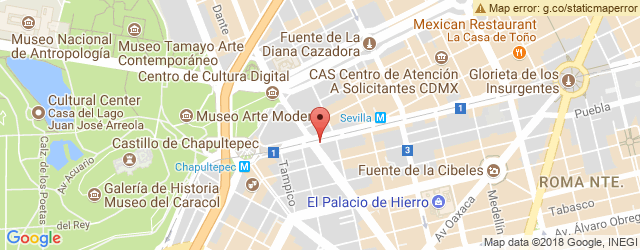 Mapa de ubicación de EL KIOSKITO, ROMA
