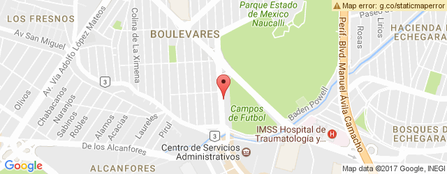Mapa de ubicación de PONTE ALMEJA, BOULEVARES
