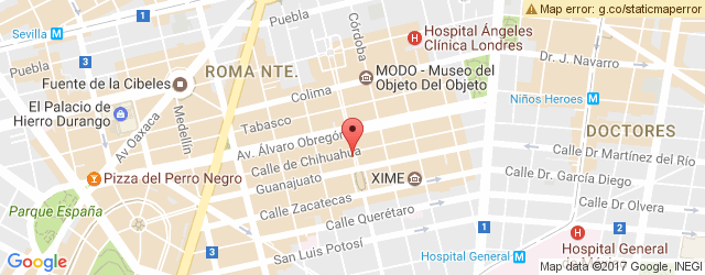Mapa de ubicación de FRUTOS PROHIBIDOS Y OTROS PLACERES, ROMA