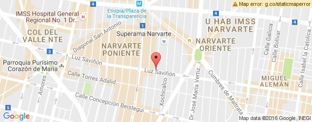 Mapa de ubicación de VILLA CASONA, NARVARTE