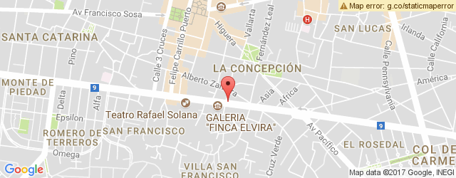 Mapa de ubicación de L'ERMITAÑO PIZZERÍA, COYOACÁN
