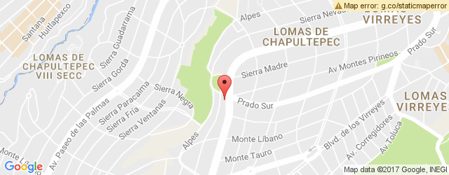 Mapa de ubicación de LOMA LINDA, REFORMA