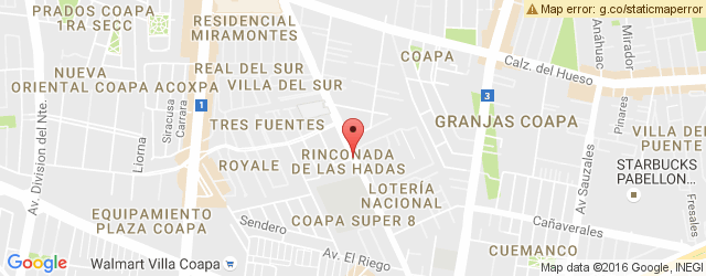 Mapa de ubicación de LA CASA DE DANY