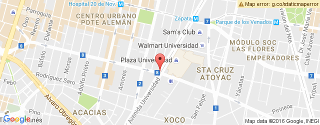 Mapa de ubicación de CIELITO QUERIDO CAFÉ, PABELLÓN DEL VALLE