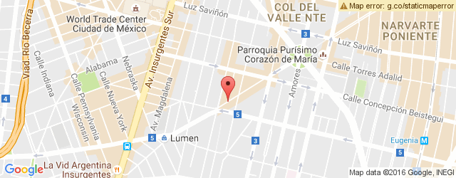 Mapa de ubicación de TAQUERÍA LOS EQUIPALES