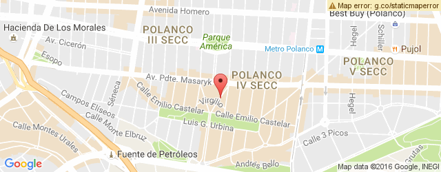 Mapa de ubicación de SURTIDORA DON BATIZ, POLANCO