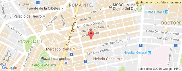 Mapa de ubicación de MAXIMO BISTROT