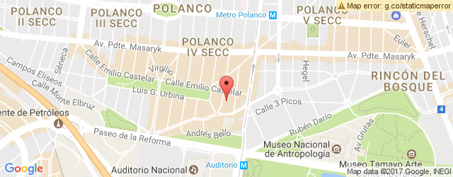 Mapa de ubicación de LAS ALITAS, POLANCO