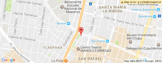 Mapa de ubicación de EL ASADOR DEL GAUCHO SAN RAFAEL