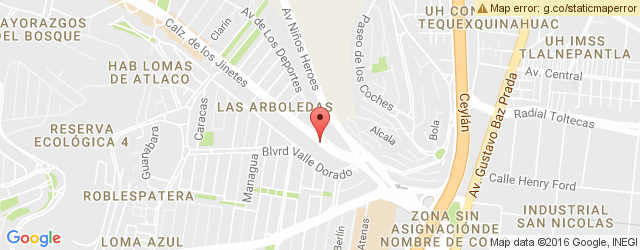 Mapa de ubicación de DAY LIGHT SALADS, JINETES LAS ARBOLEDAS