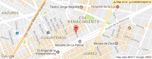 Mapa de ubicación de EL RONQUILLO