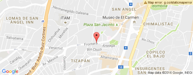 Mapa de ubicación de EL COMAL DE MIS AMORES