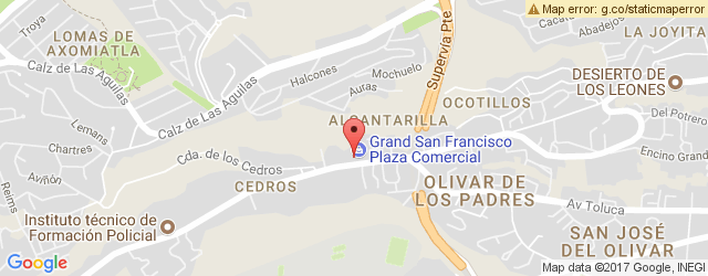 Mapa de ubicación de LOS PARADOS, GRAND SAN FRANCISCO