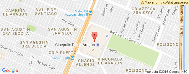 Mapa de ubicación de SEÑOR TACO, ARAGÓN