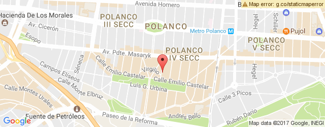 Mapa de ubicación de PACÍFICA, POLANCO