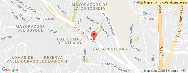 Mapa de ubicación de EL TIZONCITO, ARBOLEDAS