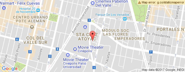 Mapa de ubicación de LAS AHOGADAS DE JALISCO, UNIVERSIDAD