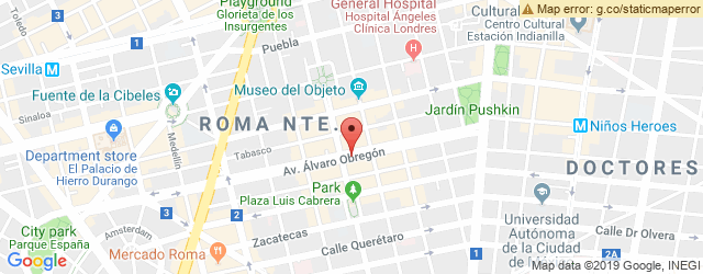 Mapa de ubicación de LIMANTOUR, ROMA