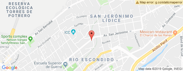 Mapa de ubicación de TACOS DON MANOLITO, SAN JERÓNIMO