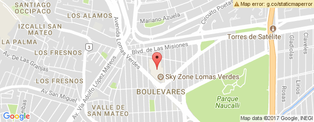 Mapa de ubicación de EL BIFE DEL PADRINO, LOMAS VERDES