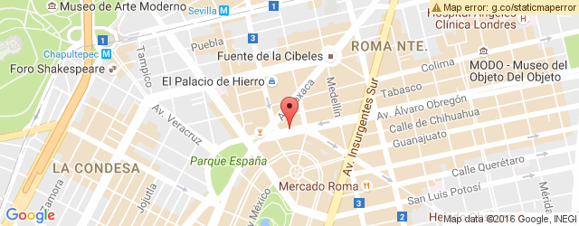 Mapa de ubicación de LA BIPO, ROMA