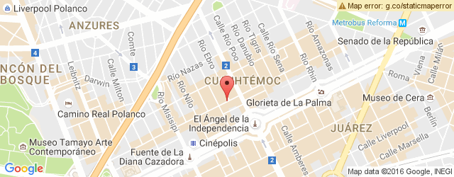 Mapa de ubicación de EL TIEMPO