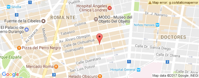 Mapa de ubicación de CAFÉ SABOR Y AROMA