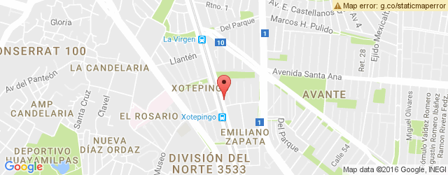 Mapa de ubicación de FONDA EL CHURRASCO ARGENTINO