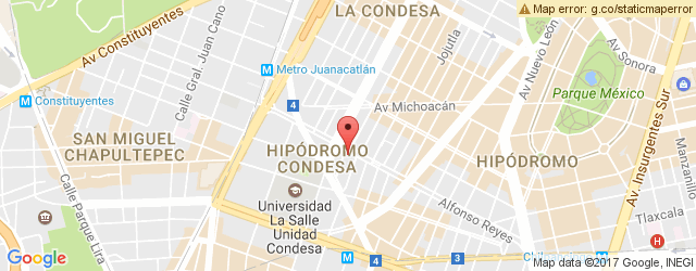Mapa de ubicación de LAS DELICIAS, CONDESA