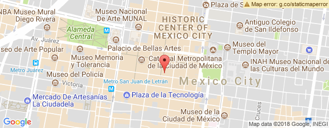 Mapa de ubicación de BERTICO CAFÉ, CENTRO