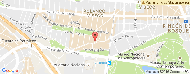 Mapa de ubicación de PRIME AND WINE, POLANCO