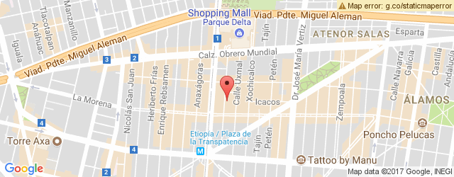 Mapa de ubicación de RÓMULOS, MERCADO 1 DE DICIEMBRE