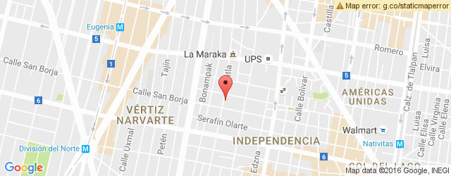Mapa de ubicación de LA MARAKA