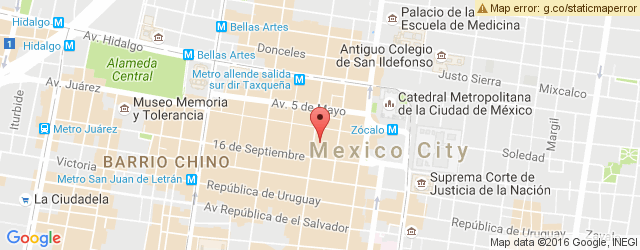 Mapa de ubicación de LA BOTICA, CENTRO